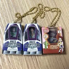 ✨トイストーリー✨　バズライトイヤー・ウッディ・ジェシー カプセルトイ3個セット