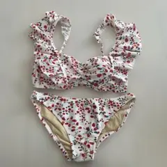 花柄フリルビキニ 9Mサイズ　水着