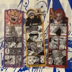 ONE PIECE BASE SHOP ブックマーク　3枚セット