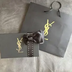 YSL ギフトボックスとショッピングバッグ
