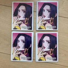 ワンピースカードゲーム ボア・ハンコック リミテッドカードスリーブ　開封品40枚