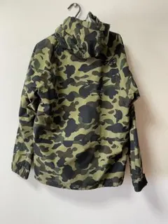 A BATHING APE GORE-TEX 迷彩マウンテンパーカーLサイズ アベイシングエイプ A BATHING APE GORE-TEX ゴアテックス SNOW BOARD