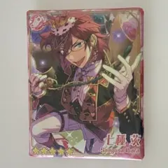 あんスタ 七種茨 アクターズチョイス缶バッジ スクエア ワンゲ カード Eden