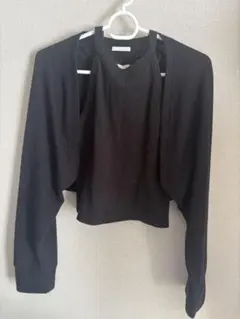 GU 2ピースボレロカーディガンインナー 〈241-350415〉