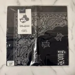 【日本未発売】香港ディズニー限定　Disney × FDMTL バンダナ