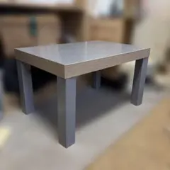 即購入不可/IKEA LACK テーブル 小　グレー系 廃盤カラー ローテーブル