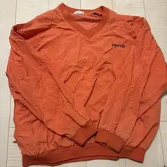 IZOD ラコステ　メンズ　ナイロンプルオーバー　オレンジ　ポケット付きのサムネイル