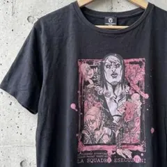 ジョジョの奇妙な冒険 第5部 暗殺者チーム Tシャツ L リゾット ブラックのサムネイル