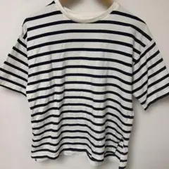 niko and... ボーダーTシャツ　Ｌサイズ