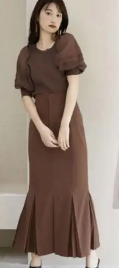 cocodeal ハイウエストマーメイドスカート