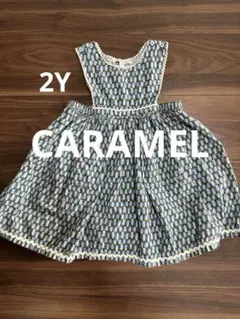 CARAMEL チェック柄ワンピース 2Yのサムネイル