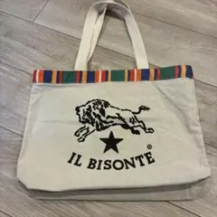 【超美品】IL BISONTE トートバッグ キャンバス