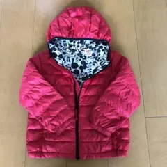 ユニクロ ×ディズニー　中綿ジャケット　赤　110