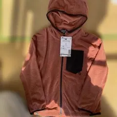 FieldCore フルジップフードジャケット 140cm オレンジ