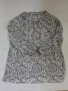 【美品】ユナイテッドアローズ　七分袖ブラウス　A DAY IN THE LIFE