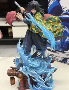 翌日発送 冨岡義勇 水柱 鬼滅の刃 フィギュア ガレージキット - メルカリ