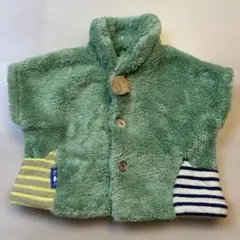 RAG MART 70㎝ ボアベスト アウター ネコ柄