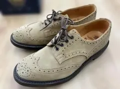 Tricker's バートン UK9.5 FIT5 スウェードレザーのサムネイル