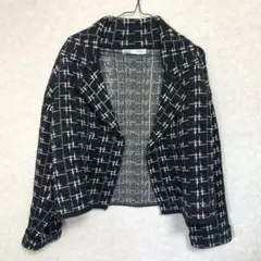 ニットツイードジャケット　セットアップ