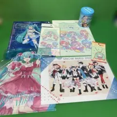 初音ミク A4クリアファイル3個4枚セット - メルカリ