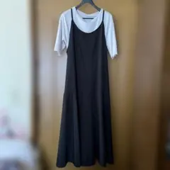 黒のセットアップ（キャミソール＋Tシャツ）⭐︎2点セット