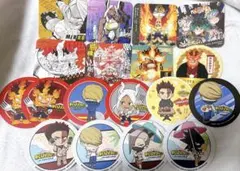 ヒロアカ　プロヒーロー中心　コースターセット
