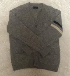【FRED PERRY】　グレーカーディガン