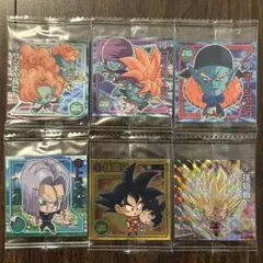 ドラゴンボールウエハースシール 6枚セット