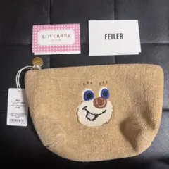 【新品未使用】フェイラー ドアップテディ コスメポーチ