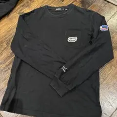 値下げXLARGE エクストララージロングスリーブシャツ　ロンT 古着　ブラック