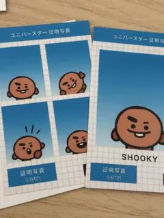 BT21 SHOOKY 証明写真