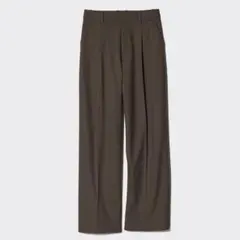 UNIQLO タックワイドパンツ