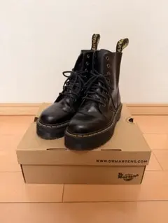 【極美品】Dr.Martens JADON UK5 厚底 8ホール サイドジップ