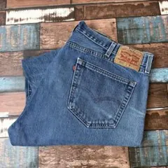 ニ*ム様 ビンテージ　古着　リーバイス505 バギー　デニムジーンズ　W42L3