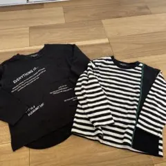 COMME CA ISM 長袖カットソー2枚セット