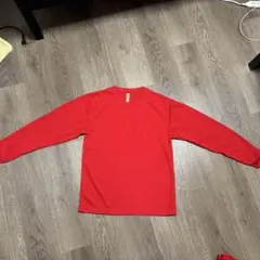 glimmer 30A-ALT 赤 長袖シャツ Mサイズ