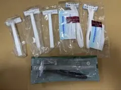 カミソリ　T字カミソリ　アメニティ　髭剃り ホテル　使い捨て　6点
