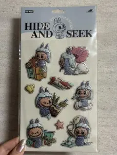 POP MART シンガポール限定 HIDE AND SEEK ステッカー