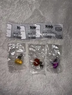 原神 カプセルトイ 3個セット スライムめじるしアクセサリー