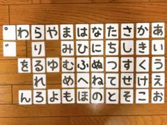 【コスモス様専用】ひらがなカード7セット（幼稚園、保育園、療育、障害者施設）