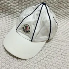 モンクレール　キャップ　S ベースボール　ホワイト　キッズのサムネイル