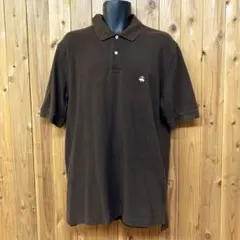 ブルックスブラザーズ 半袖ポロシャツ ゴールデンフリースロゴ ワンポイント L