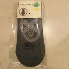 マウナロア　ティアレレッスンソックス　ダークグレーのサムネイル