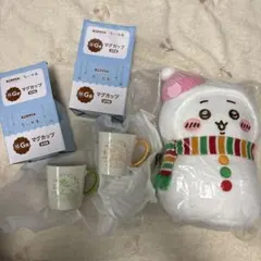 エニマイちいかわ　一番くじくりまんじゅう　うさぎマグカップとぬいぐるみセット