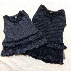 ベビー トップス ワンピース 90cm まとめ売り リンクコーデ 双子 姉妹