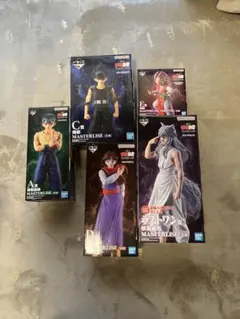 幽遊白書　一番くじ　フィギュア　５点セット