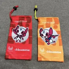 ［匿名配送 送料込み］東京オリンピック 巾着2つ