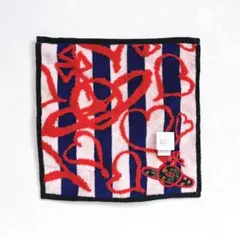 未使用 ヴィヴィアン ウエストウッド タオル ハンカチ オーヴ ハート