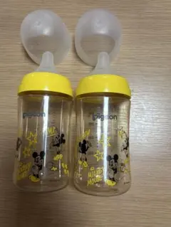 Pigeon ミッキーマウス 哺乳瓶 2本セット