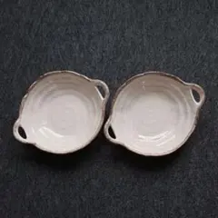 極美品　持ち手付き　深皿　カレー皿　パスタ皿　和風　陶器　焼物のサムネイル